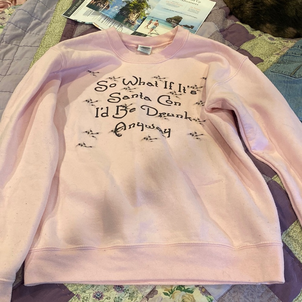 Baby pink crewneck